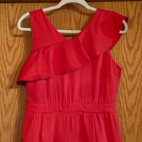 NWT Francesca's Miami Red Jumpsuit M - Picture 5 of 8